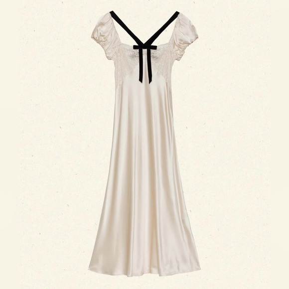 DÔEN SABRINA DRESS IN CANDLELIGHT - Picture 2 of 4